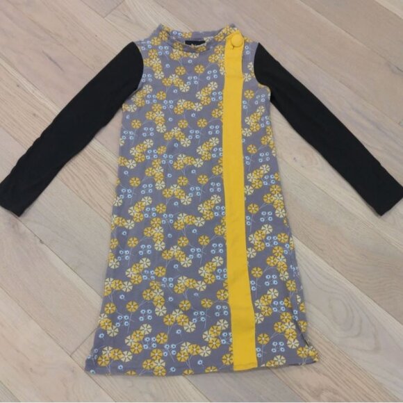 Llum Girls Dress Retro Geometric Modest Modern Conservative Dress Size 12 - Picture 1 of 5